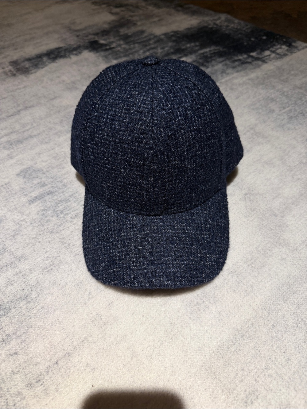 Varsity Textured Navy Baseball Cap